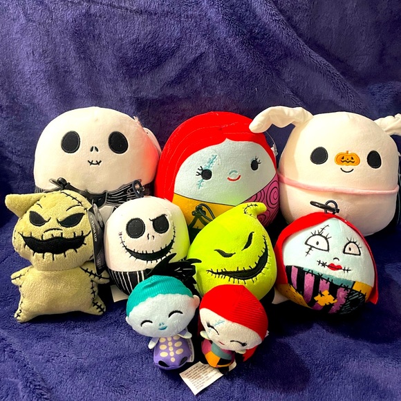 Nightmare before Christmas SQUISHMALLOW new set - Picture 1 of 4